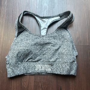 Lightly Lined Sports Bra with front phone pocket